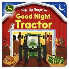 존 디어 굿나잇 트랙터 온 더 팜 디럭스 트 어 플랩 팝업 서프라이즈 보드북 26세, Board book