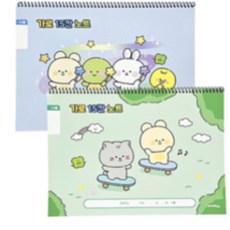 디피 초등 슬림 쓰기 15칸 가로형 2학년쓰기노트, 랜덤1개