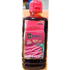 캡사이신소스 육수 550g 화 캡사이신 매운소스 매운 액상소스 국물, 본상품