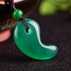 곡옥 5월탄생석 천연석 늑대이빨 목걸이 펜던트