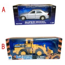 現貨出清 1:28小汽車模型 / 挖土機 - 可超取, 1個, A汽車
