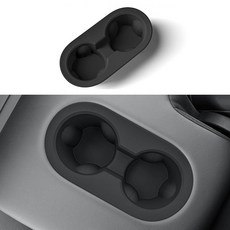 테슬라 모델 Y 주니퍼 2025와 호환되는 실리콘 후면 워터 컵 홀더 식품 등급 뒷좌석 음료 뉴 2025+용 자동차 홀더 인서트 (블랙)160254, Water Bottle Holder-Rear(Y), 블랙