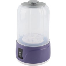 인힝 휴대용 세탁기 속옷 양말용 충전식 무선 미니 1L 용량 2가지 모드 2000mAh 리튬 이온 배터리보라색, Purple