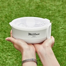 밀룩스 USA 접이식 휴대용 여행용 햇반 라면 전기포트, 단품