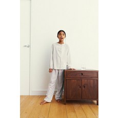 [국내배송] 자라 ZARA 6-14세 자수 플라워 파자마 - 그레이 938184