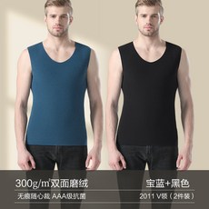 내피 방한 조끼 바닥 남성용 Hengyuanxiang 보온 싱글 벨벳 겨울 가 항균 속옷