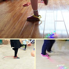 스토어-지유 led 발광 점프링 LED발광점프링, 옐로우