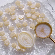 개가방 꽃 모양 씰링 왁스 비즈 카드 봉투 결혼식 초대장 선물 포장 장식에 적합, 1개, 9. A08