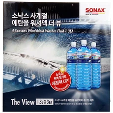 청개구리 사계절워셔액 1.8L x 3개