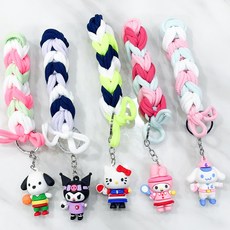 양말목공예 스포츠 운동선수 캐릭터 열쇠고리 키링 만들기 / 업사이클링 재료 환경교육 KIT, 테니스, 1개