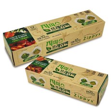 중형 대형 비닐팩 지퍼백 10매 20매, 대형 10매, 1개