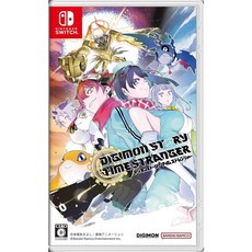 Nintendo Switch 數碼寶貝物語 時空異客 中文版, NS1 日文封面 中文版