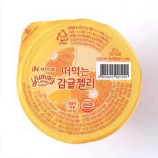 자연드림 떠먹는 감귤젤리, 85g