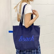 나일론 쇼퍼 가벼운 숄더 백 데일리 가방 네이비shi55jVY