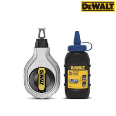 디월트 9m 30m 블루 레드 초크라인 세트 디월트먹선 먹줄 (분통 113g), 02.DWHT47425-9  30m블루세트, 1개