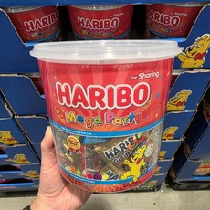 하리보 메가 파티 젤리 대용량 젤리 구미 여러가지 혼합(5가지 믹스상품) 코스트코 젤리, 1kg, 1개