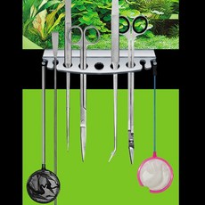 TOP 아크릴 수족관용품 정리 홀더 거치대 VAP-019-10, 1개