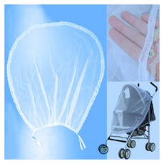 유모차커버 방충망 망사 유모차메쉬 방충커버, 1개, 화이트