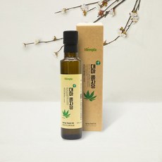 [헴플라] 대마종자유250ml 1병 국내 HACCP 공장 냉압착! 청정 캐나다산 100% Hemp Seed Oil, 1개, 250ml