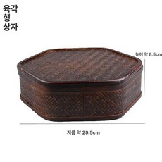 다과 찻상 엔틱 전통 교자상 접이식 다도, 육각형