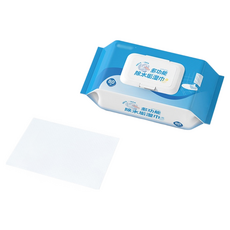 除水垢濕巾 濕紙巾 水垢清潔濕巾 浴室玻璃清潔劑 瓷磚除垢濕巾【WY0250】, 1個, 80片, 詳見包装 gsm