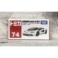 TOMICA 多美小汽車 NO74 Countach LPI800-4 藍寶堅尼 - GTS, 1個