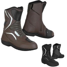 미국출고 아마존4.5+ 161698 Hive Moto Motocross 부츠 남성용 가죽 오토바이 신발 고무 밑창 보호 라이더 CE 승인 EN 13634:2017 (BT7117, 12, 브라운