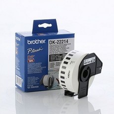 브라더 라벨테이프 DK-22214.12×30.48mm_W0279F5 sta6771of, 단일