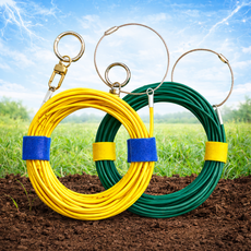 수도꼭지용 어싱케이블 10M, 노랑, 1개