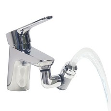 수앤케어 360도 회전 양치수전 세면대 필터 탭, 1개