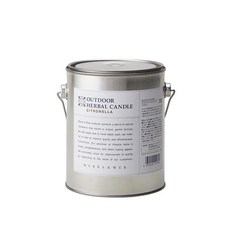 MARKS & WEB 戶外香氛草本蠟燭 香茅精油 驅蚊 露營 野餐, 1個, 1L, CITRONELLA