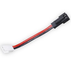3.7V 7.4V 드론 RC 배터리 변환 커넥터 젠더 SM to MOLEX 아답터 케이블, 1개, (SM-MOL) 변환젠더