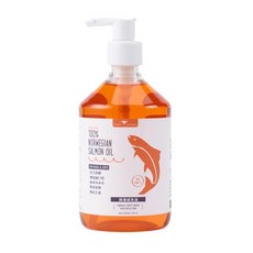 澳洲袋鼠廚房 100%挪威純魚油500ml 寵物魚油 挪威鮭魚油 天然魚油 全齡犬貓 皮膚保健, 1個, 單瓶, 500ml, Omega脂肪酸