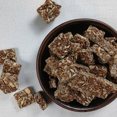 들깨 해바라기씨 씨앗강정 건강 간식 전통 한과, 400g, 3개