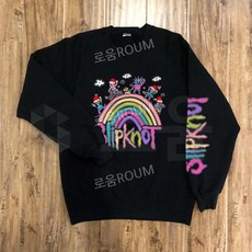 슬립낫 Slipknot 헤비메탈 가을 겨울 프린트 긴소매 티셔츠 유니섹스 맨투맨