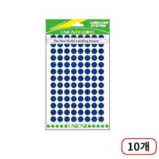 유니온)알파벳스티커 320/ 8매입, 청색(M320769) 10개입