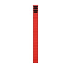 Garmin UltraFit 나일론 스트랩 (22mm) - 모스, 22 mm, 플레임 레드