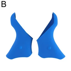자전거 시프트 레버 고무 브레이크 호환 커버 ST-5600, Blue, 1개
