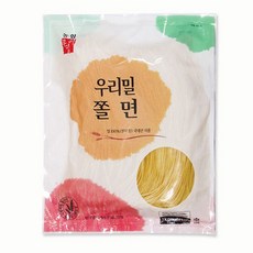 국산밀 100% 한국 우리밀 농협 우리밀 쫄면, 1개, 1kg