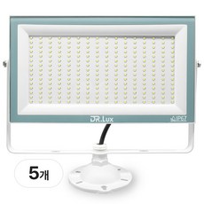 닥터룩스 노출형 LED 투광기 투광등 100w, 5개