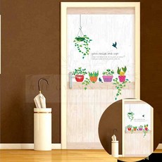 러블리아화분 현관문 시트지 베이직 셀프 리모델링 필름 붙이는 리폼