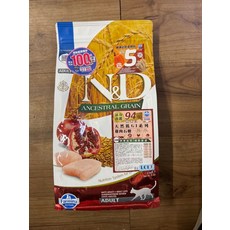 Farmina N&D 雞肉石榴天然低GI系列貓飼料 1.5公斤, 1個