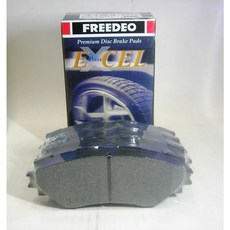 FREEDEO EXCEL X-Trail /TIIDA/LIVINA/ROGUE 煞車皮《台北慶徽含稅附發票》, 1個, ROGUE 2.5 2013年,前組 來令片<左輪+右輪>四片