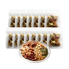 高宏顆顆香綜合堅果 6種堅果 隨手包，健康零食首選，獨立包裝方便攜帶，無添加更安心, 25g, 15個