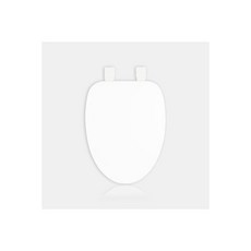 슬림 하드형 변기커버 O형_화이트, 1