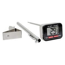 CAFEDE KONA 數位電子溫度計 可夾式設計 測量範圍 -45~200°C, 1個