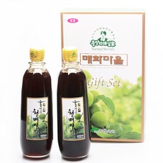 홍쌍리 청매실농원 선물세트 6호 (600ml 2병), 600ml, 1세트