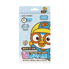 뽀로로 열냉각시트 6매입X3각 해열패치 쿨링시트 영유아용 0~3세