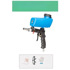글로브픽 샌딩건 고압 샌드블라스터 에어샌딩건, PA66 바디 샌드블라스팅 건, 1cm