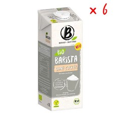 베리프 바이오 바리스타 무설탕, 6개, 1L